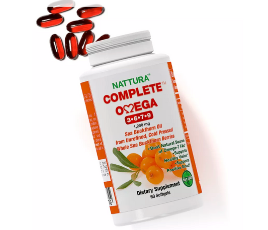 Nattura Complete Omega 3-6-7-9 sea buckthorn
