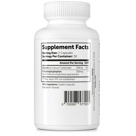 5-HTP PLUS - Healthy Serotonin Levels in the Brain - 60 Capsules