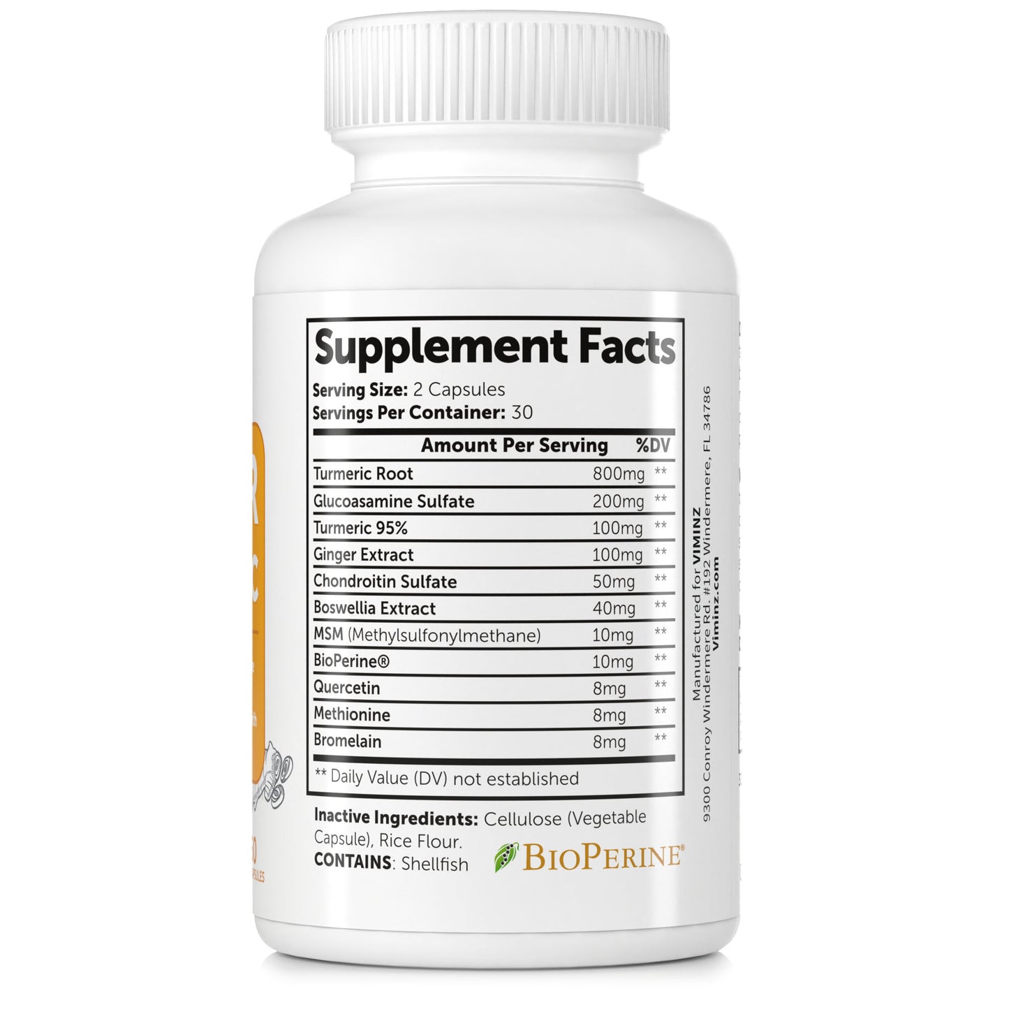 ELISIR CURCUMA - Formula fortemente antinfiammatoria* - 60 Capsule