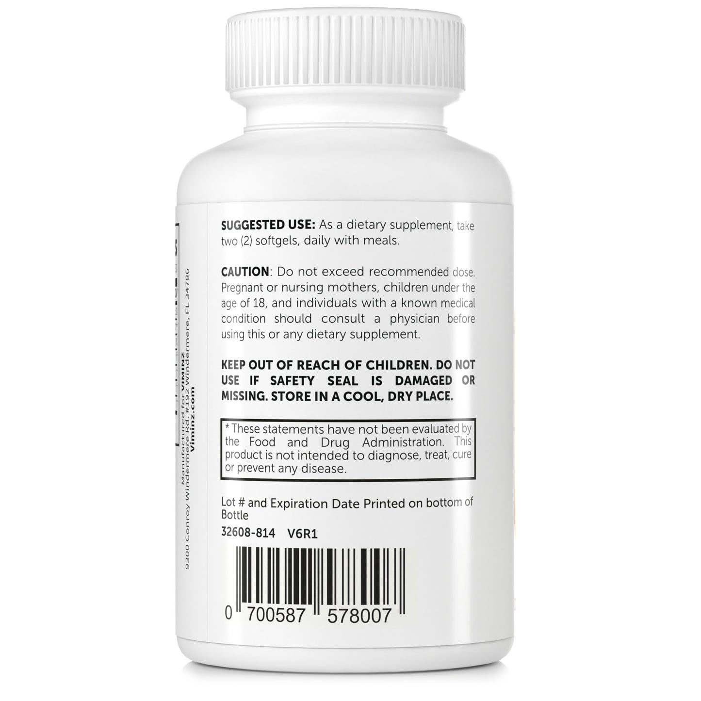 OMEGA 3 MAX - 1440 mg di EPA/DHA - EPA/DHA super elevato - per un cuore sano* - 60 capsule