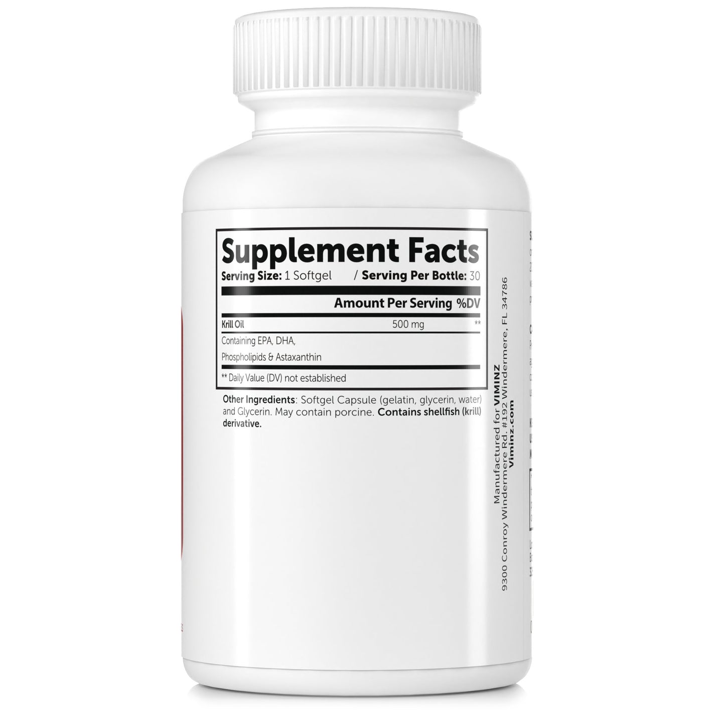 PURE KRILL - Supports Healthy Heart and Cardiovascular System* - 60 Capsules