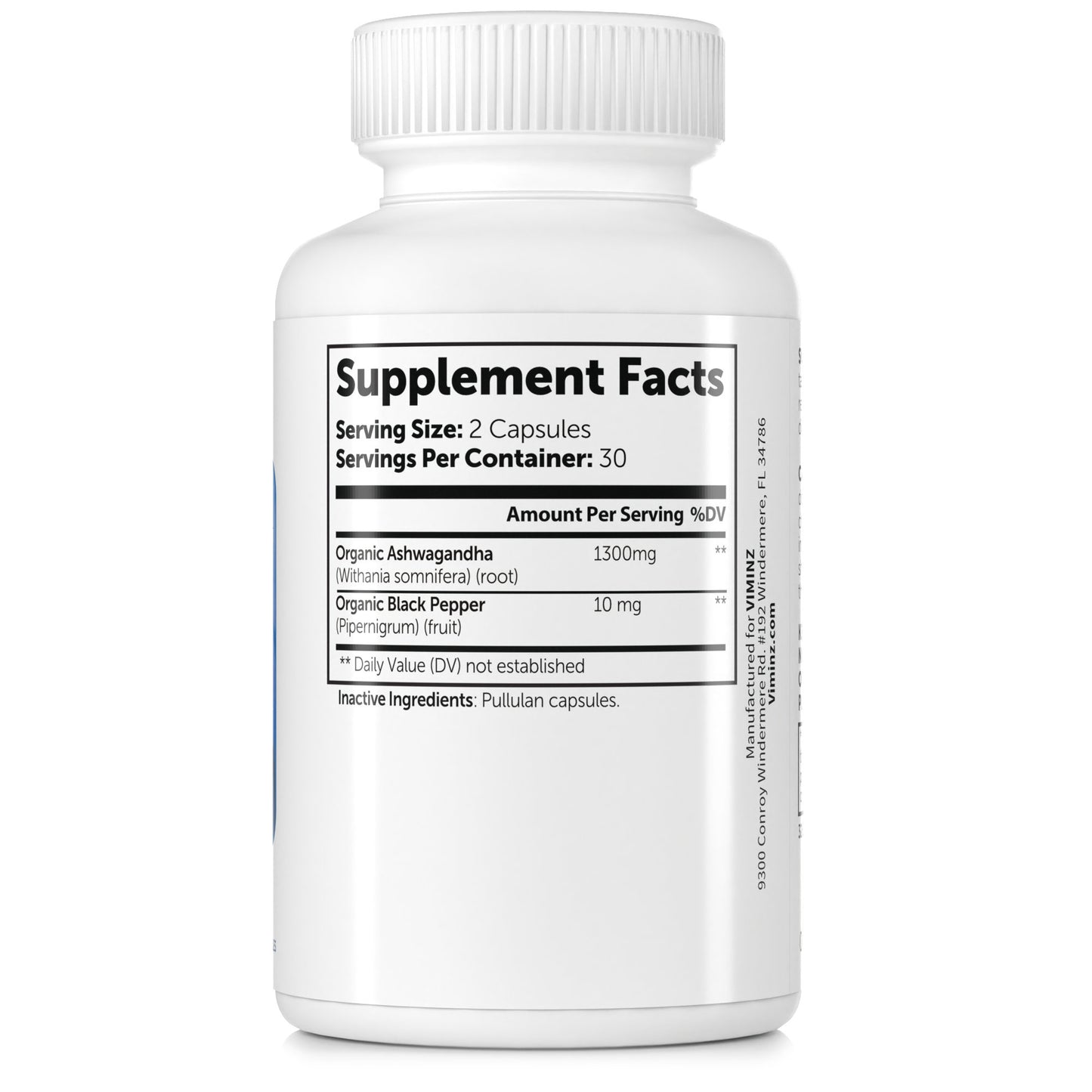 SERENITY ASHWAGANDHA for a Peacewful Mind* - 60 Capsules