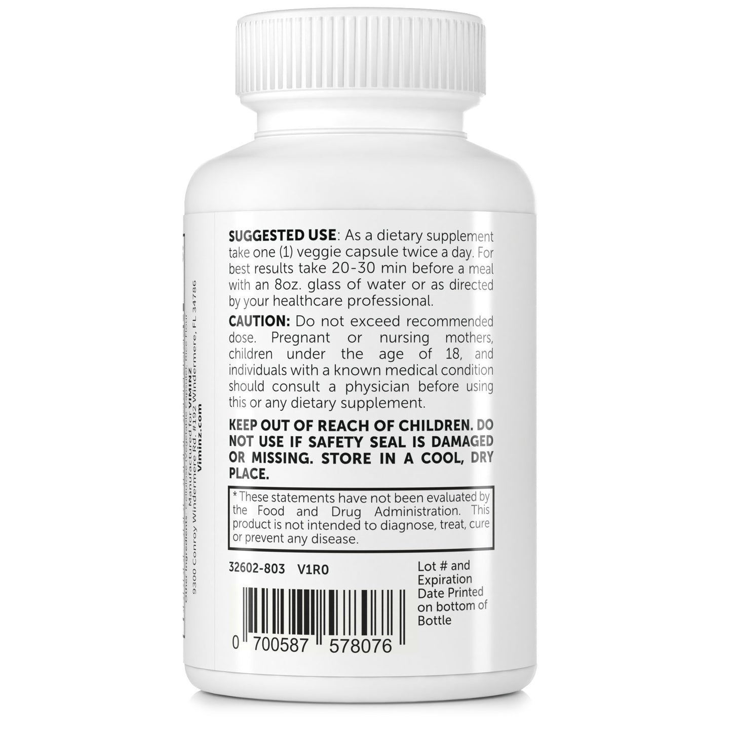 CONTRÔLE DU SUCRE - Soutient l'immunité et le métabolisme du glucose* - 60 Capsules
