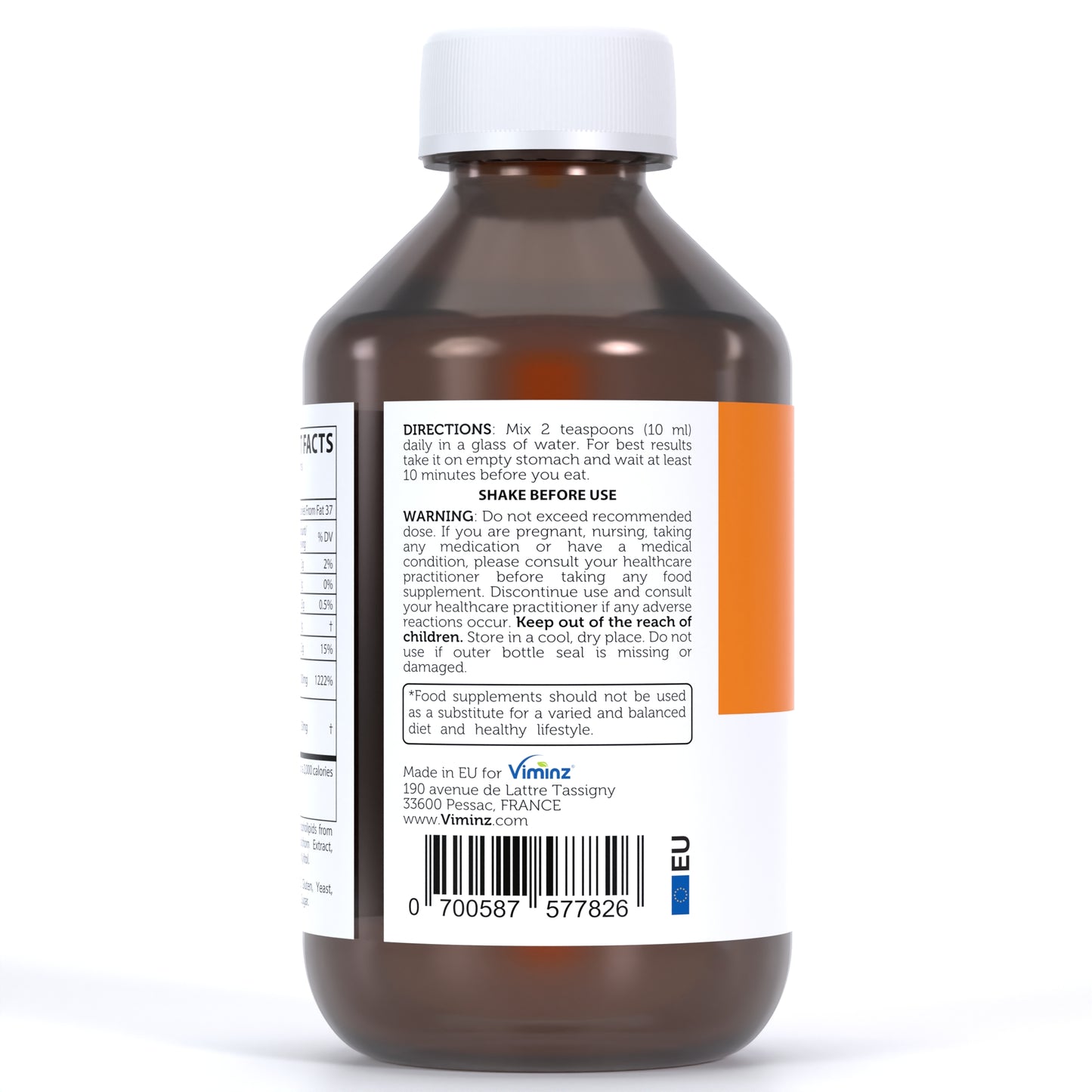 VITAL-C Vitamine C liposomale formule liquide 1000 mg