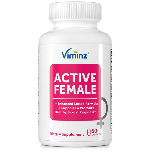 ACTIVE FEMALE - Fórmula de Libido Mejorada* - 60 Cápsulas