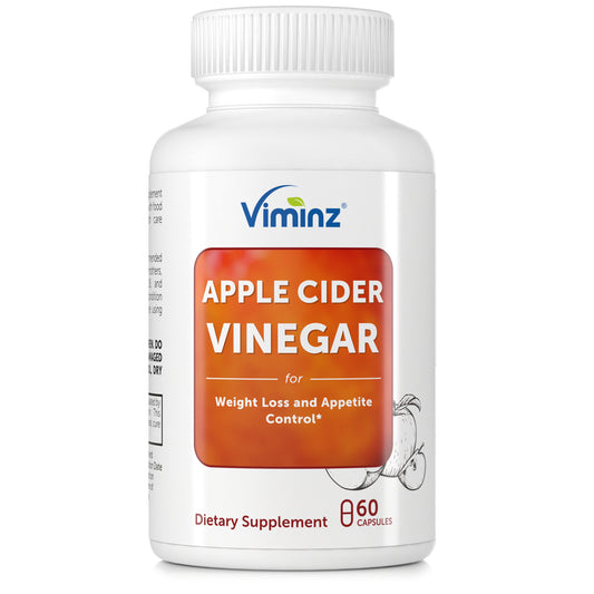 APPLE CIDER VINEGAR - Weight Loss and Appetite Control* - 60 Capsules