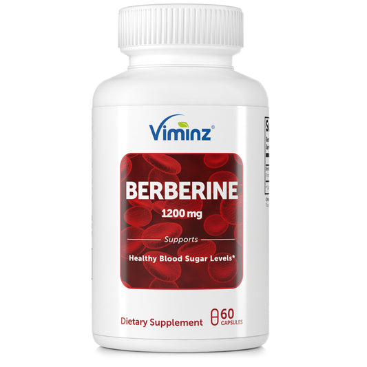 BERBERINE - 1200 mg - Soutient le métabolisme du glucose* - 60 Gélules