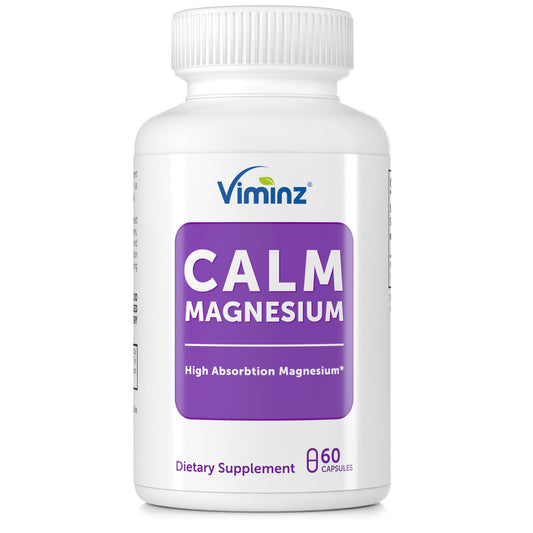 CALM MAGNESIUM - Magnesio de Alta Absorción - 60 Cápsulas