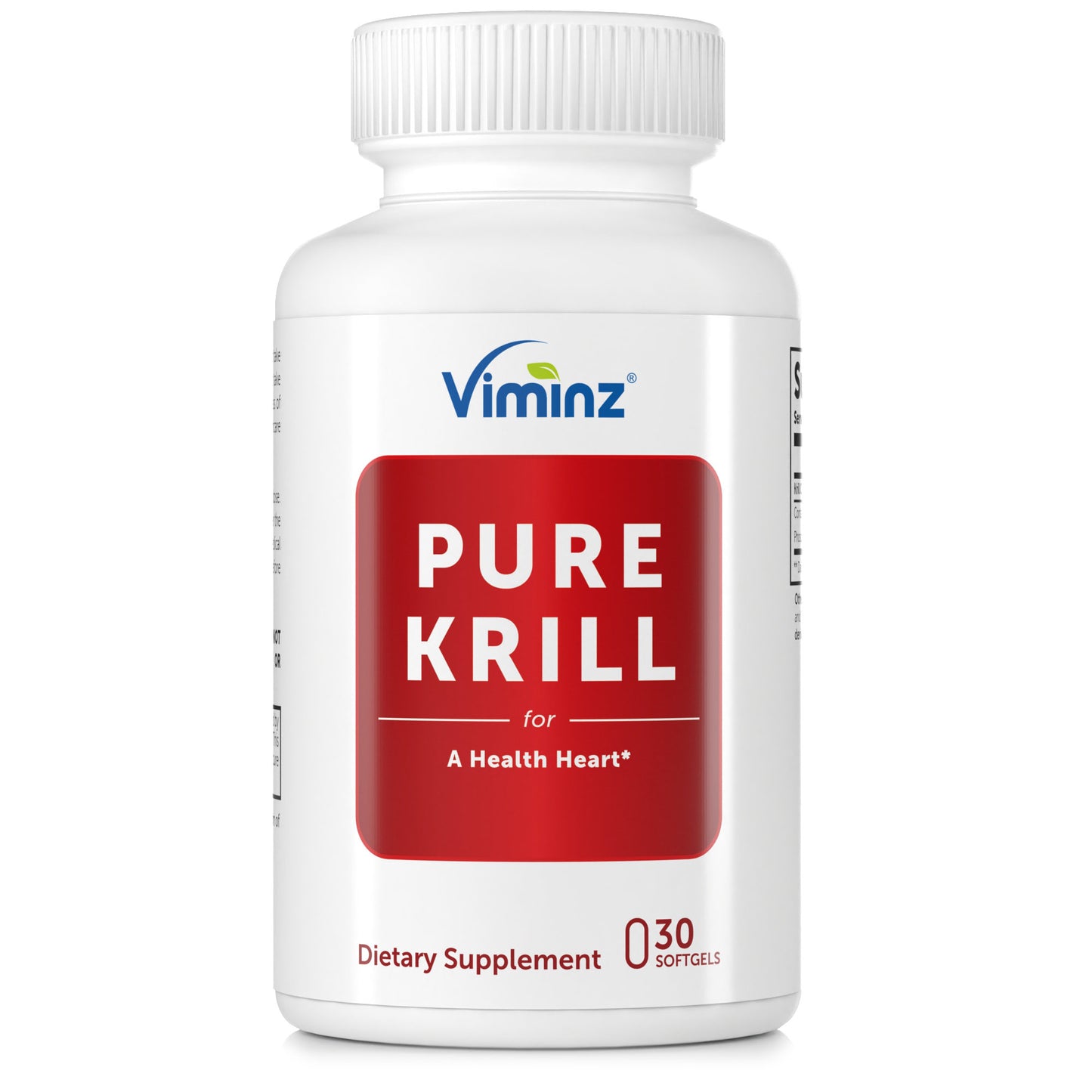 PURE KRILL - Supports Healthy Heart and Cardiovascular System* - 60 Capsules